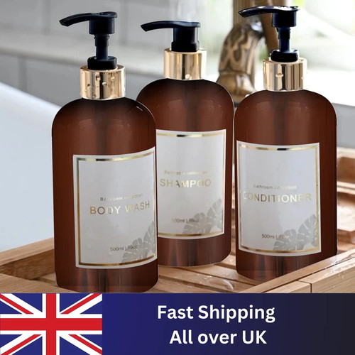 Piece refillable shower - 3-piece,