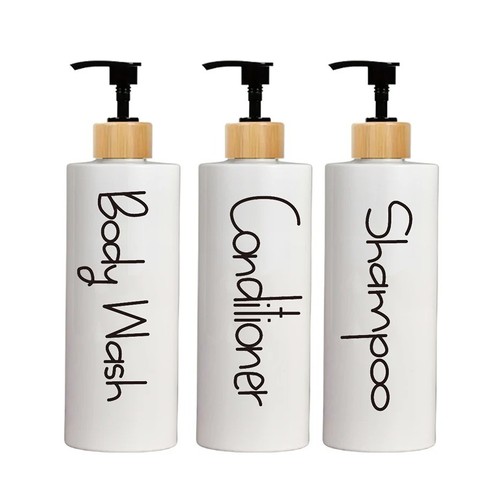 3pcs refillable bathroom soap - 3pcs,