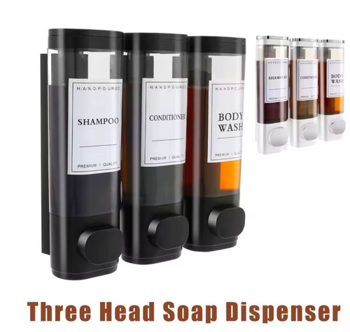 3pcs dispenser wall - 3pcs, mounting