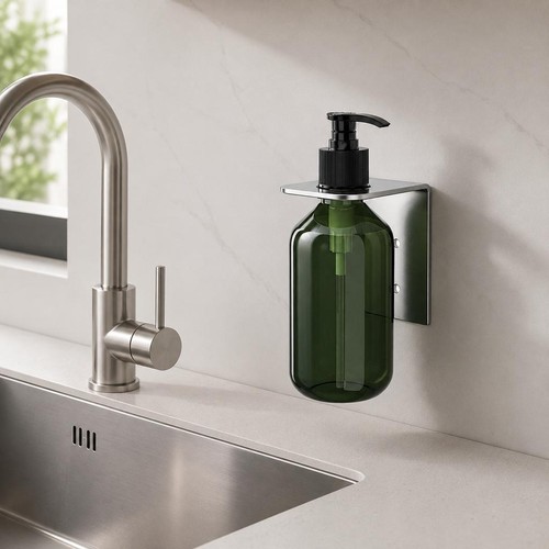 Wall mount shower gel - wall,
