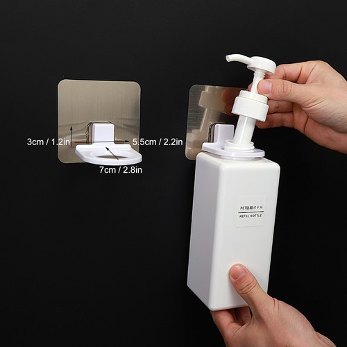 Shower gel bottle holder self - holder,